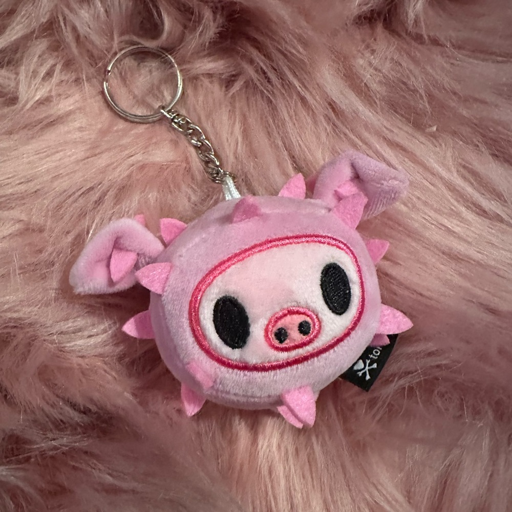 Tokidoki Cactus Friends Porcino Keychain